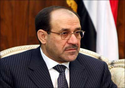 رئيس الوزراء العراقي ، نوري المالكي
